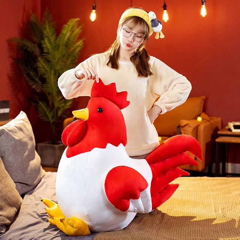 Kawaii Chubby Chicken Plushie Family
