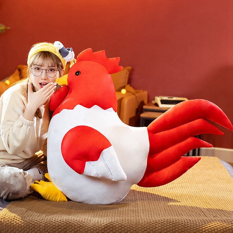 Kawaii Chubby Chicken Plushie Family