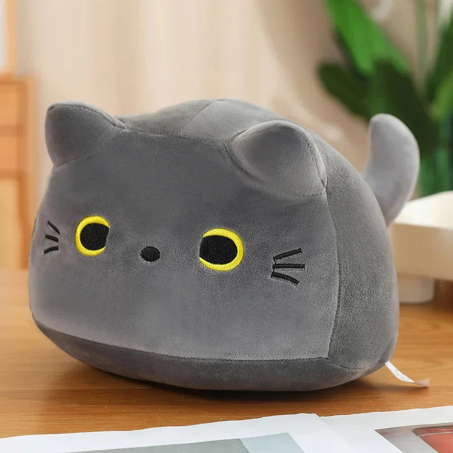 Kawaii Chunky Cat Plushies with Kittens