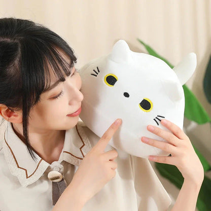 Kawaii Chunky Cat Plushies with Kittens