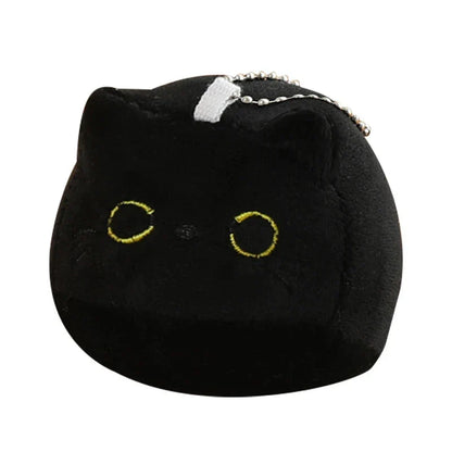 Kawaii Chunky Cat Plushies with Kittens