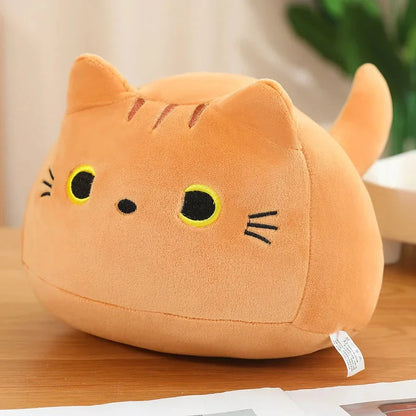 Kawaii Chunky Cat Plushies with Kittens