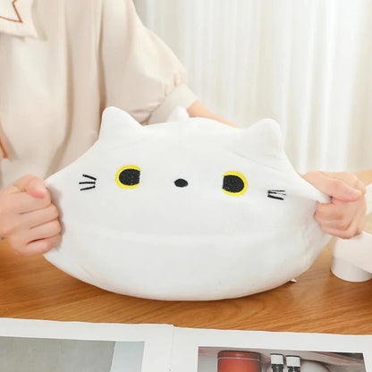 Kawaii Chunky Cat Plushies with Kittens