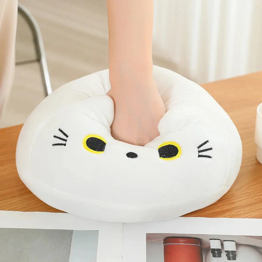 Kawaii Chunky Cat Plushies with Kittens