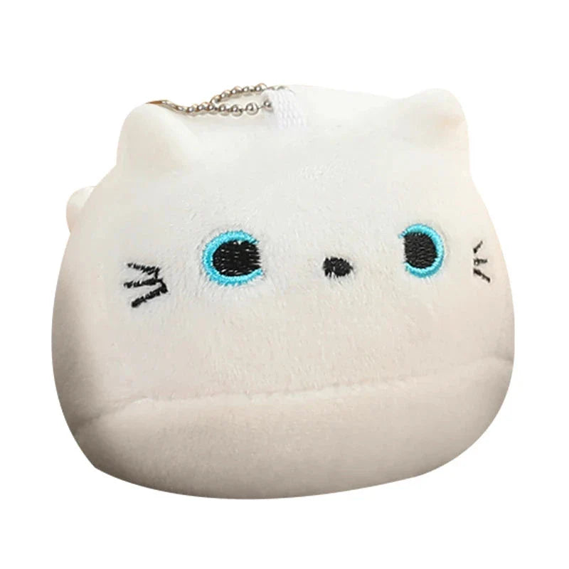 Kawaii Chunky Cat Plushies with Kittens
