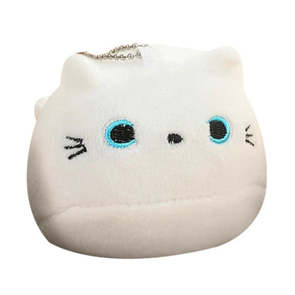 Kawaii Chunky Cat Plushies with Kittens