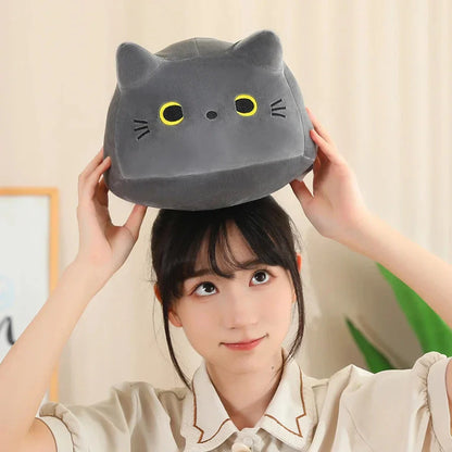 Kawaii Chunky Cat Plushies with Kittens