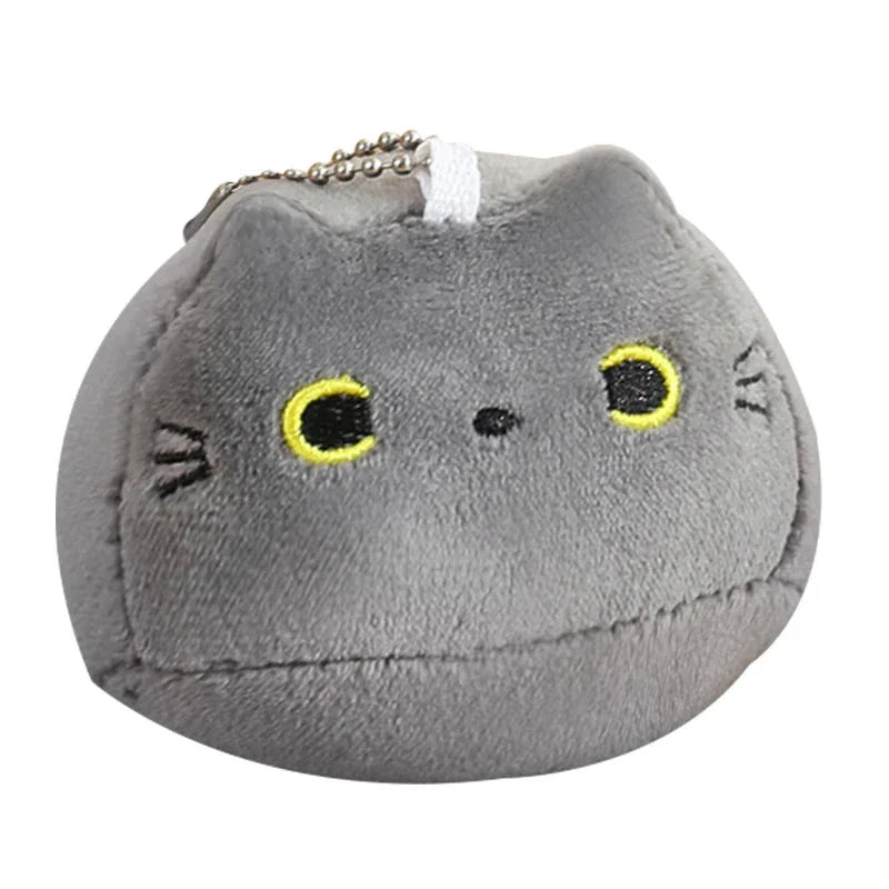 Kawaii Chunky Cat Plushies with Kittens