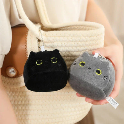 Kawaii Chunky Cat Plushies with Kittens