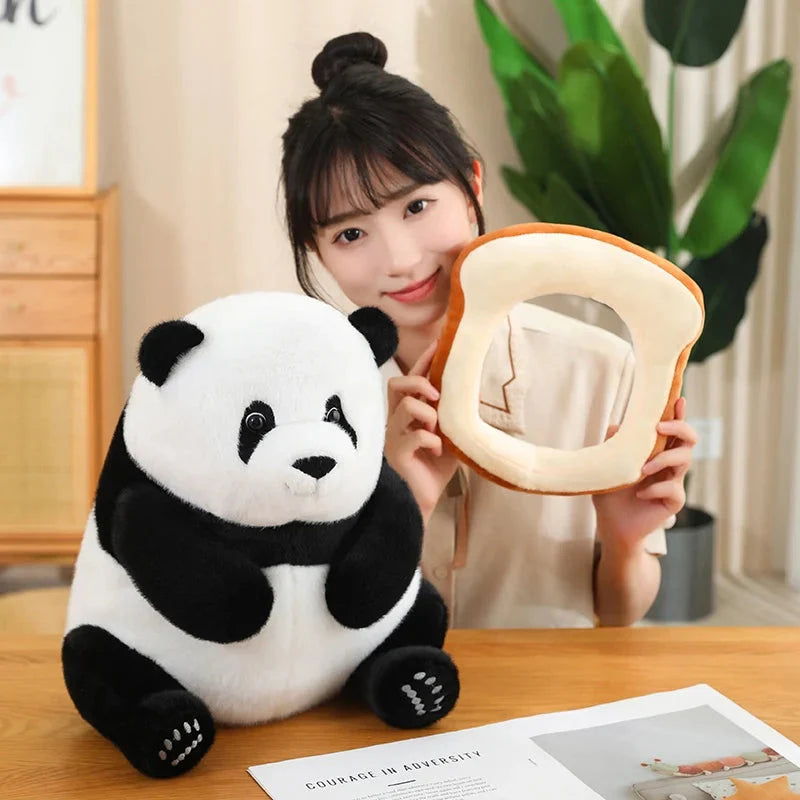 Kawaii Chunky Panda Plushie Crew
