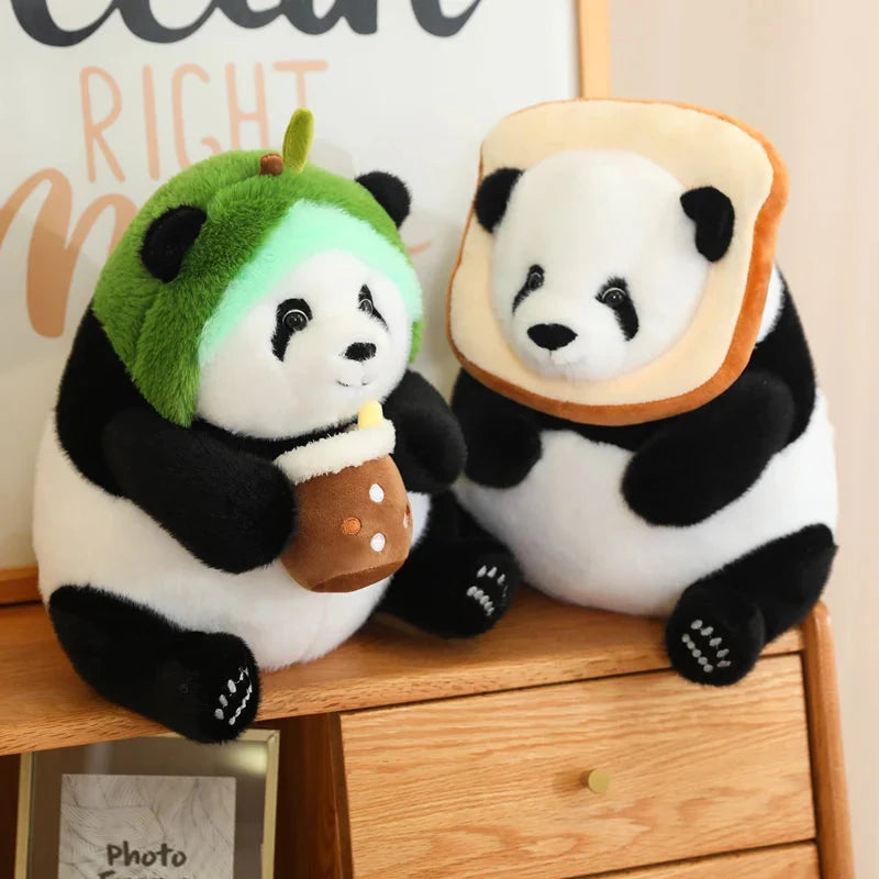 Kawaii Chunky Panda Plushie Crew