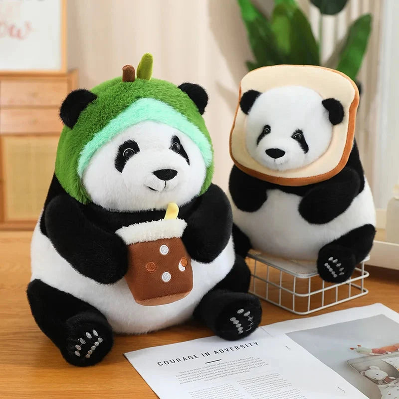 Kawaii Chunky Panda Plushie Crew