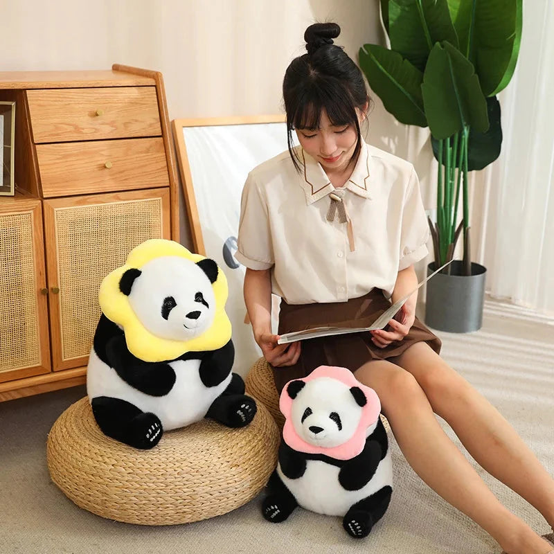 Kawaii Chunky Panda Plushie Crew