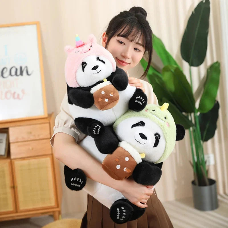 Kawaii Chunky Panda Plushie Crew