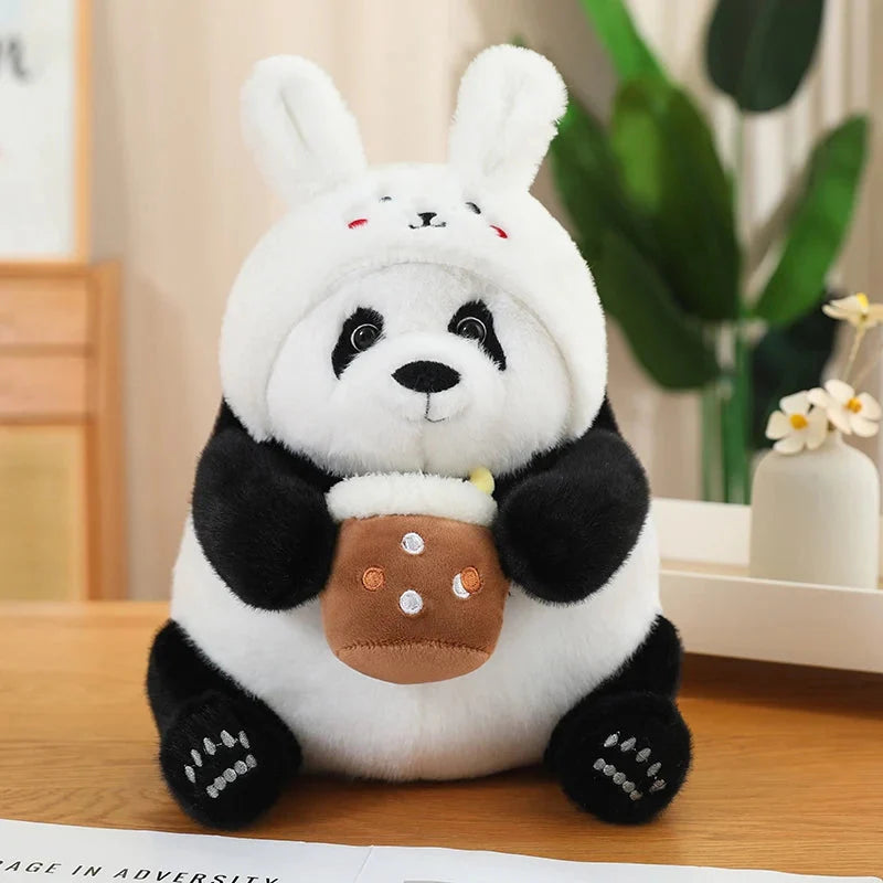 Kawaii Chunky Panda Plushie Crew