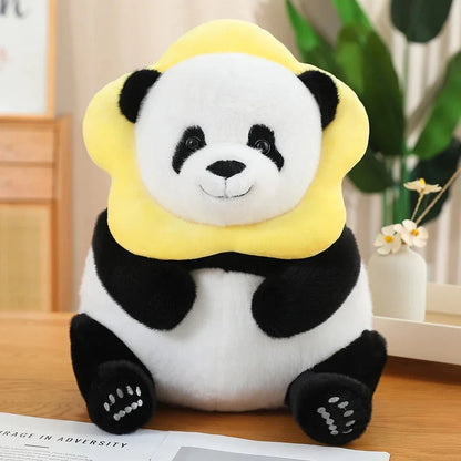 Kawaii Chunky Panda Plushie Crew