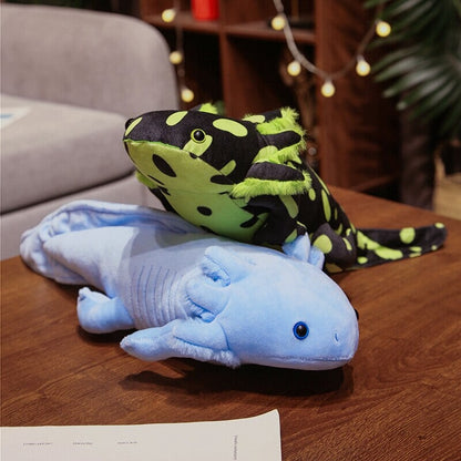 Kawaii Colorful Likelike Axolotl Plushie Family