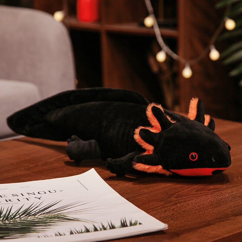 Kawaii Colorful Likelike Axolotl Plushie Family
