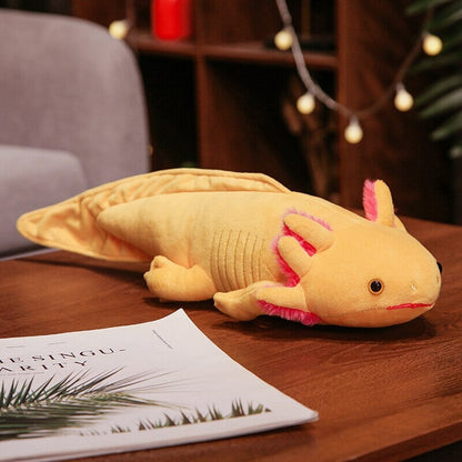 Kawaii Colorful Likelike Axolotl Plushie Family