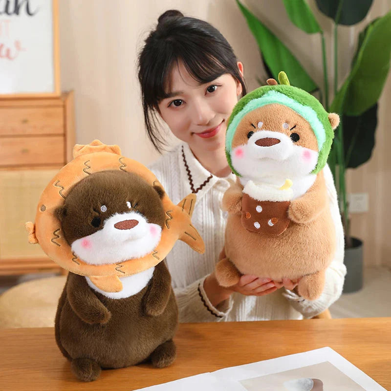 Kawaii Dress-up Otter Plush