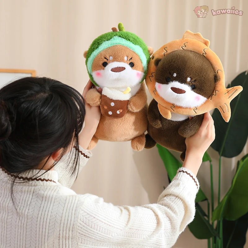 Kawaii Dress-up Otter Plush