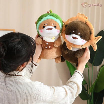 Kawaii Dress-up Otter Plush