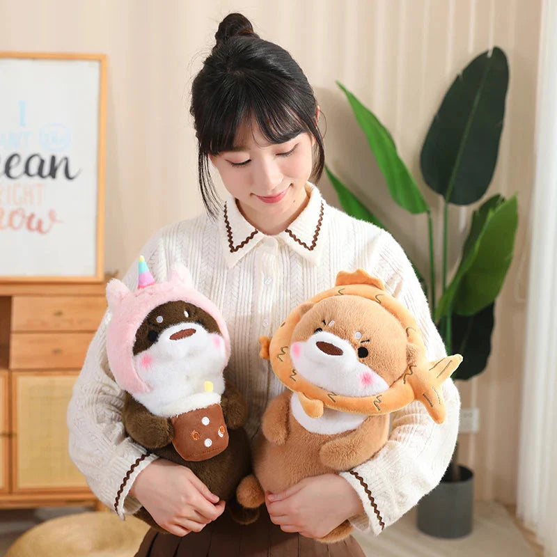 Kawaii Dress-up Otter Plush