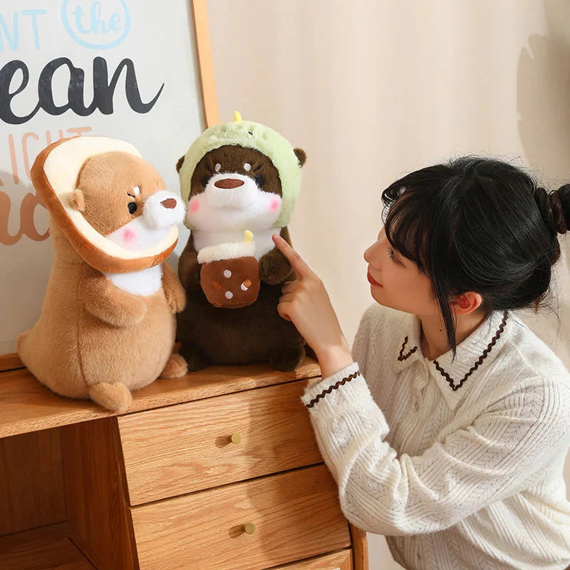 Kawaii Dress-up Otter Plush