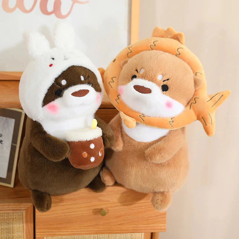 Kawaii Dress-up Otter Plush