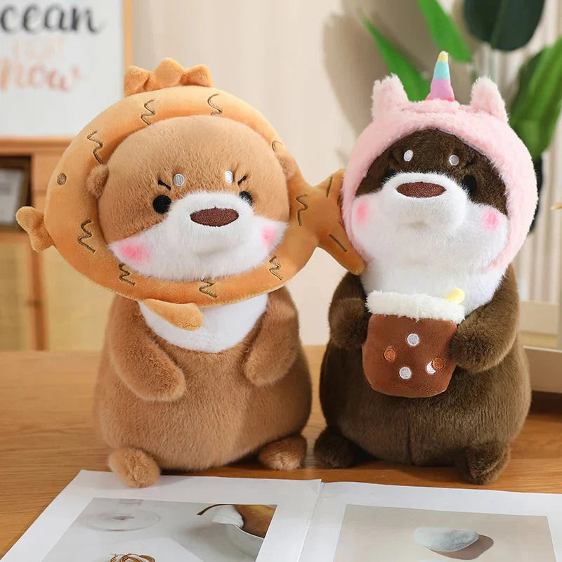 Kawaii Dress-up Otter Plush