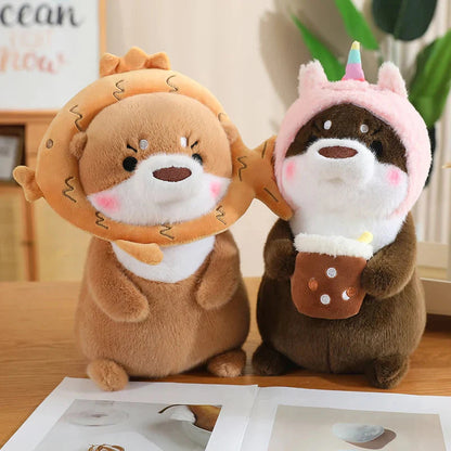 Kawaii Dress-up Otter Plush