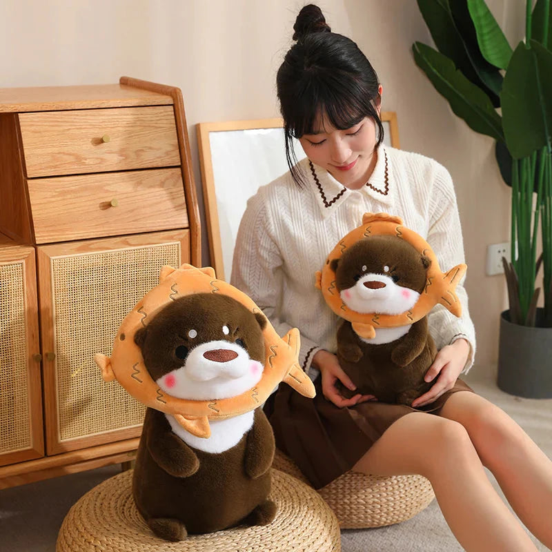 Kawaii Dress-up Otter Plush