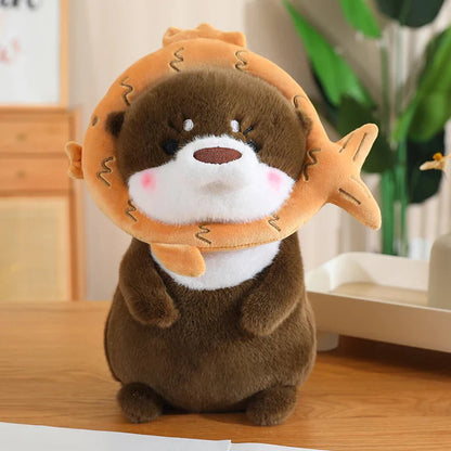 Kawaii Dress-up Otter Plush