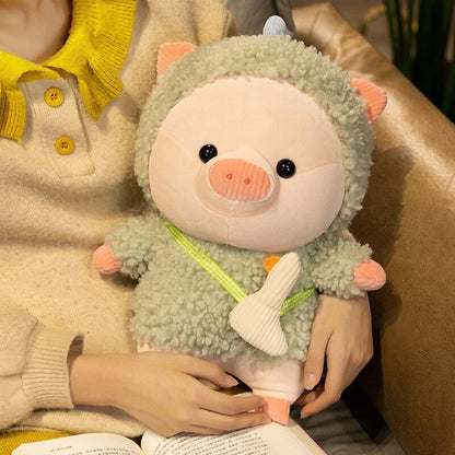 Kawaii Fluffy Cosplay Piggy Plushies