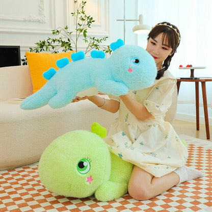 Kawaii Fluffy Stegosaurus Dinosaur Plushies