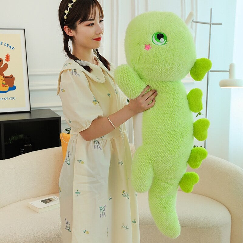 Kawaii Fluffy Stegosaurus Dinosaur Plushies