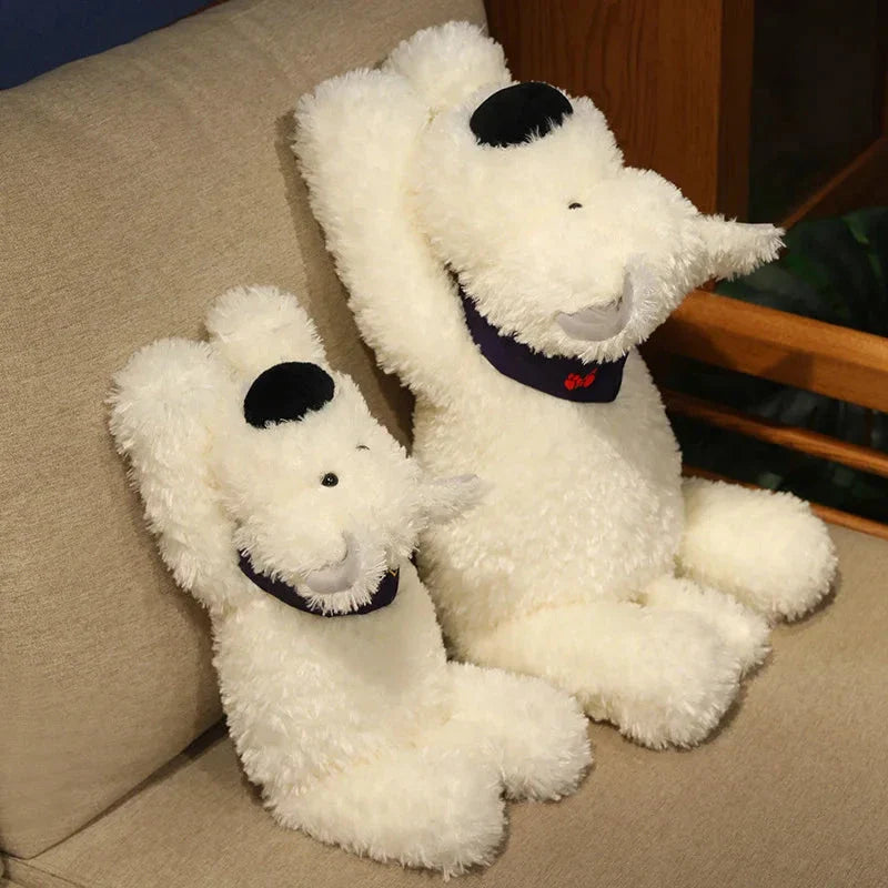 Kawaii Fluffy West Highland Dog Plushie