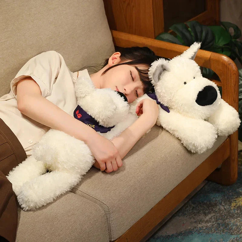 Kawaii Fluffy West Highland Dog Plushie