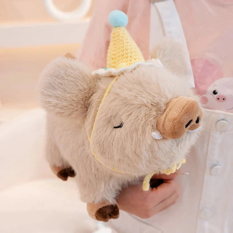 Kawaii Fluffy Wild Boar Plushie
