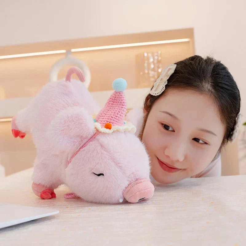 Kawaii Fluffy Wild Boar Plushie