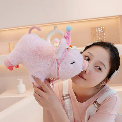 Kawaii Fluffy Wild Boar Plushie