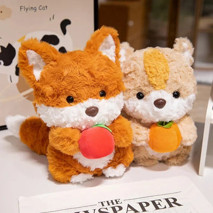 Kawaii Fox & Squirrel Chibi Plushies