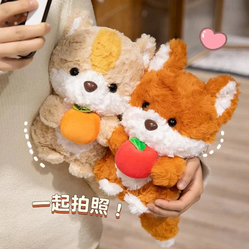 Kawaii Fox & Squirrel Chibi Plushies