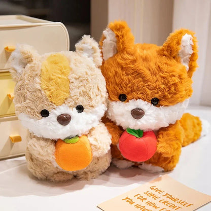 Kawaii Fox & Squirrel Chibi Plushies