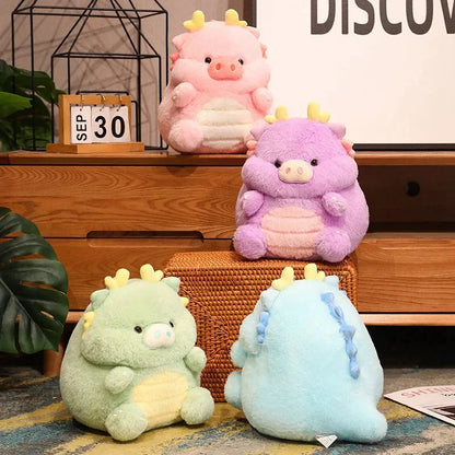 Kawaii Funny Pig Dragon Plush