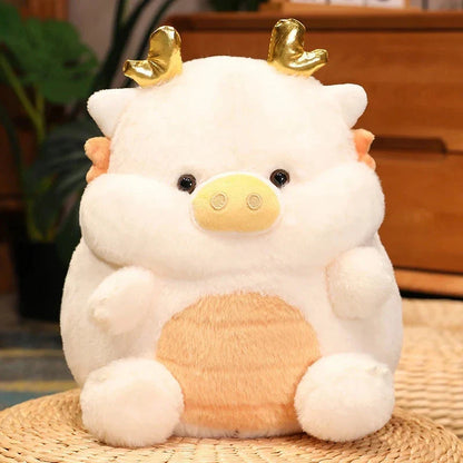 Kawaii Funny Pig Dragon Plush