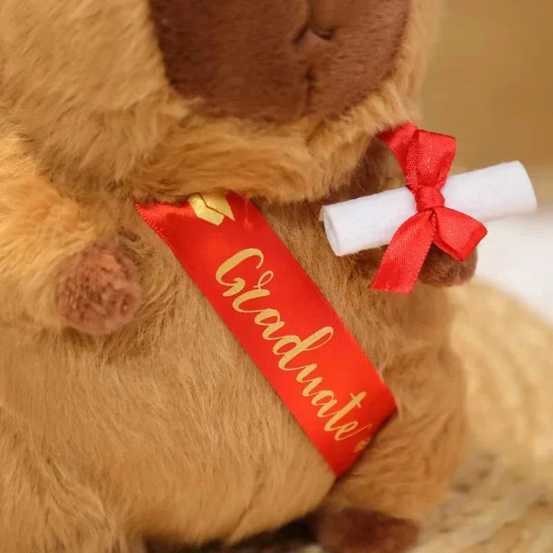 Kawaii Graduation Capybara Plushies