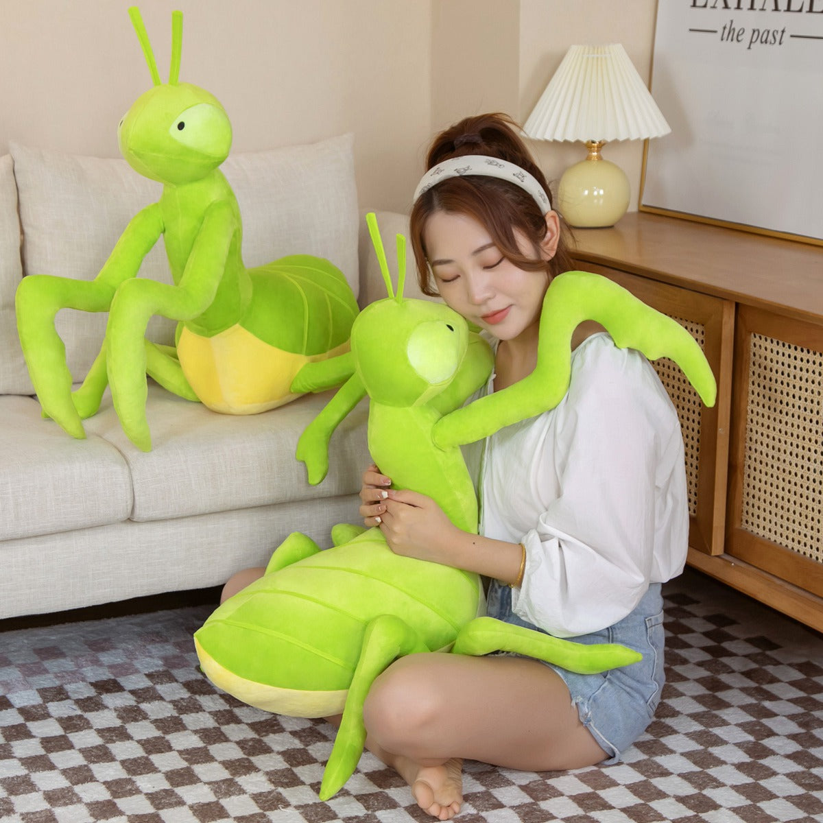 Kawaii Green Praying Mantis Plushie