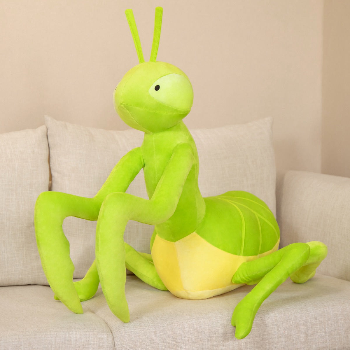 Kawaii Green Praying Mantis Plushie