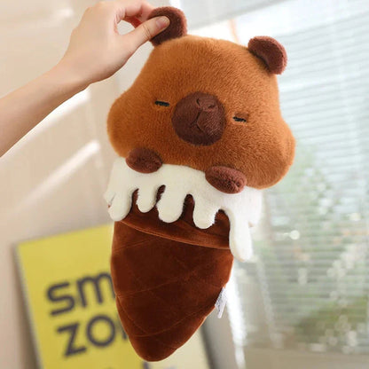 Kawaii Ice Cream Pig Capybara Chick Sheep Plushie